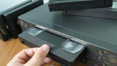 VHS tapes to digital formats