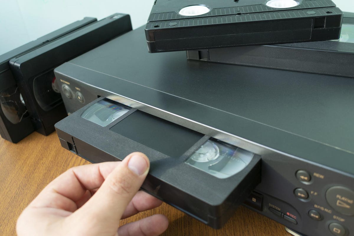 VHS tapes to digital formats