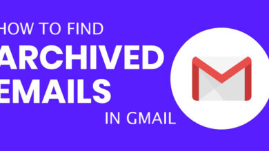 How to Find Archived Emails