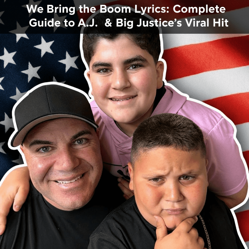 We Bring the Boom Lyrics